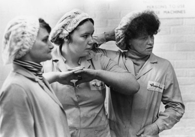 Fishing Industry: Fishgirls, Frozen Food Factory, Tyneside, 1979