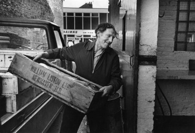 Fishing Industry: Tom Haddaway, Fishmonger, North Shields, 1979