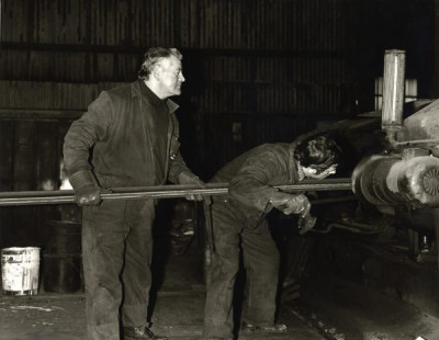 Shipbuilding on the Tyne: Bending Machine, 1983