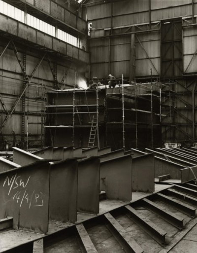 Shipbuilding on the Tyne: Fabrication Shed, 1983