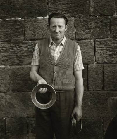 Quoits: Henry Smith at an Evenign League Meeting, Grosmont vs. Lealholme, Grosmont, 1979
