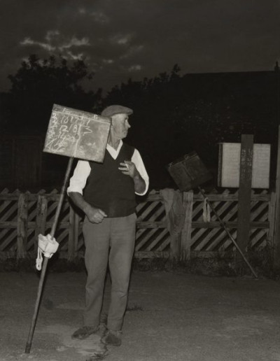 Quoits: Mr. Frank Porrit of Grosmont at Fylingthorpe, 1970s
