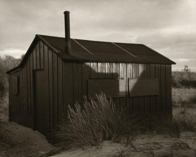 Tees Estuary: Evening Sunlight Catches a Cabin Side, South Gare, 1982