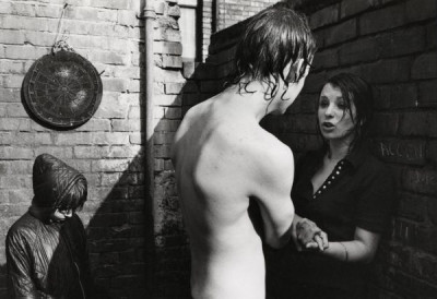 Byker: Young Couple in a Backyard on a Summer's Day, 1975