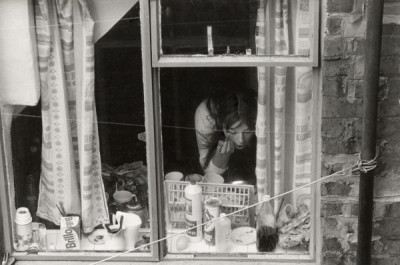 Byker: Young Woman in Mason Street, 1971