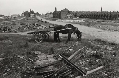 Byker: A Ragman's Horse and Barrow, Shipley Street and Union Road, 1970