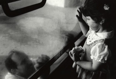 Nowhere Called Home: Father and Daughter, Milan Station, Italy, 1989