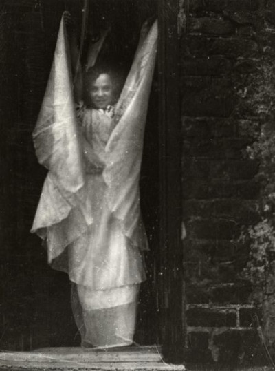 Wheatley Hill: Florie aged 12 – “me first dance dress”, 1934