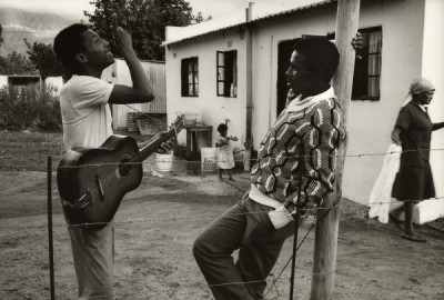 Bitter Harvest: Two young Farm Workers After Work in the Evening, 1989