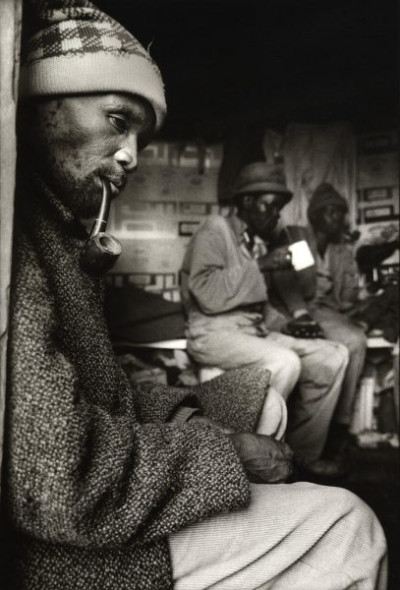 Life in the Liberated Zone: Man Smoking Pipe, late 1980s
