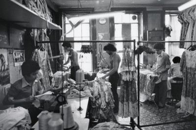 Survival Programmes: Garment workers, Aldgate, London, 1979